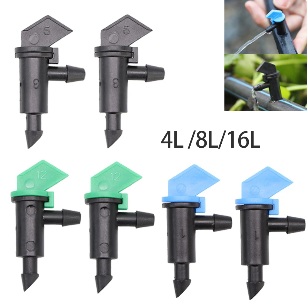 Smart Garden Furniture - 20/50pcs 4L/8L/16L/H Garden Irrigation Sprinkler Flag
