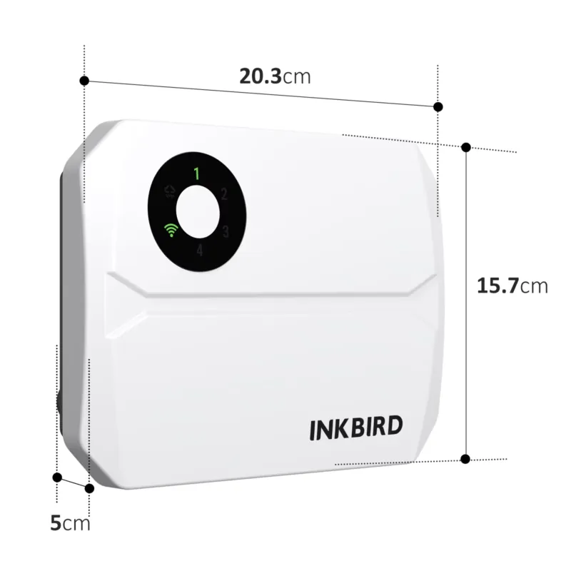 Smart Garden Zone - Inkbird IIC-400-WIFI 4 Zones Smart Sprinkler