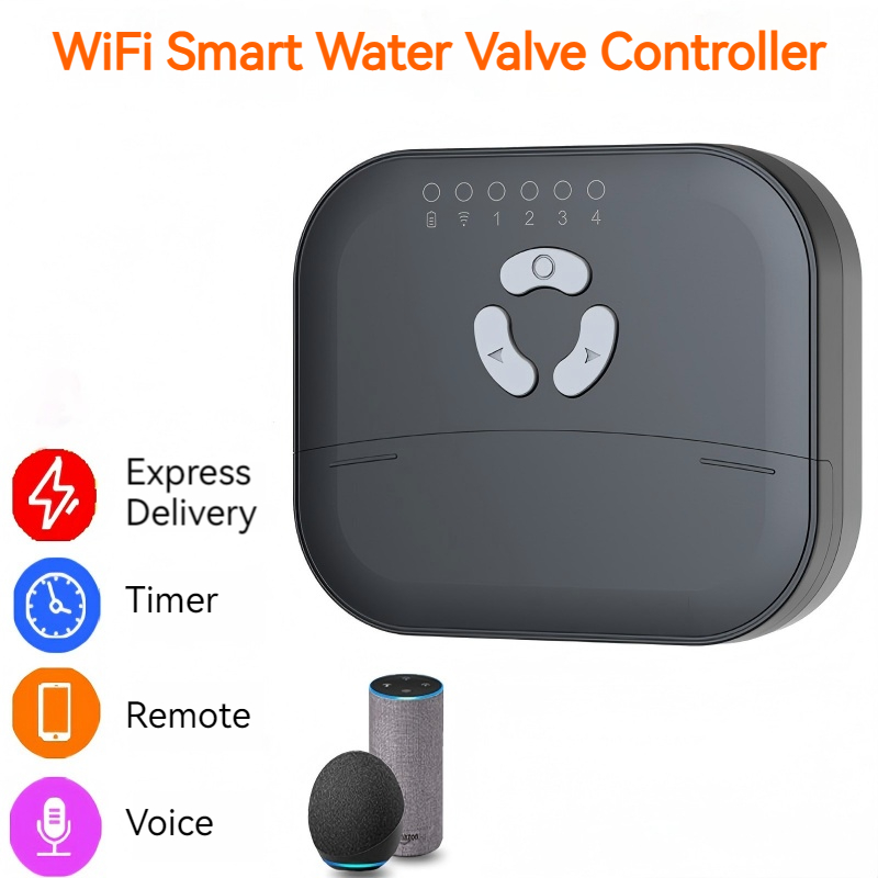 Smart Garden Zone - Smart Wi-Fi Sprinkler Controller 4-Zone Automatic