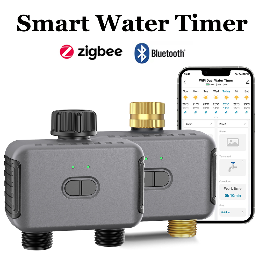 Smart Garden Devices - Tuya Smart Water Timer Zigbee/BT Automatic