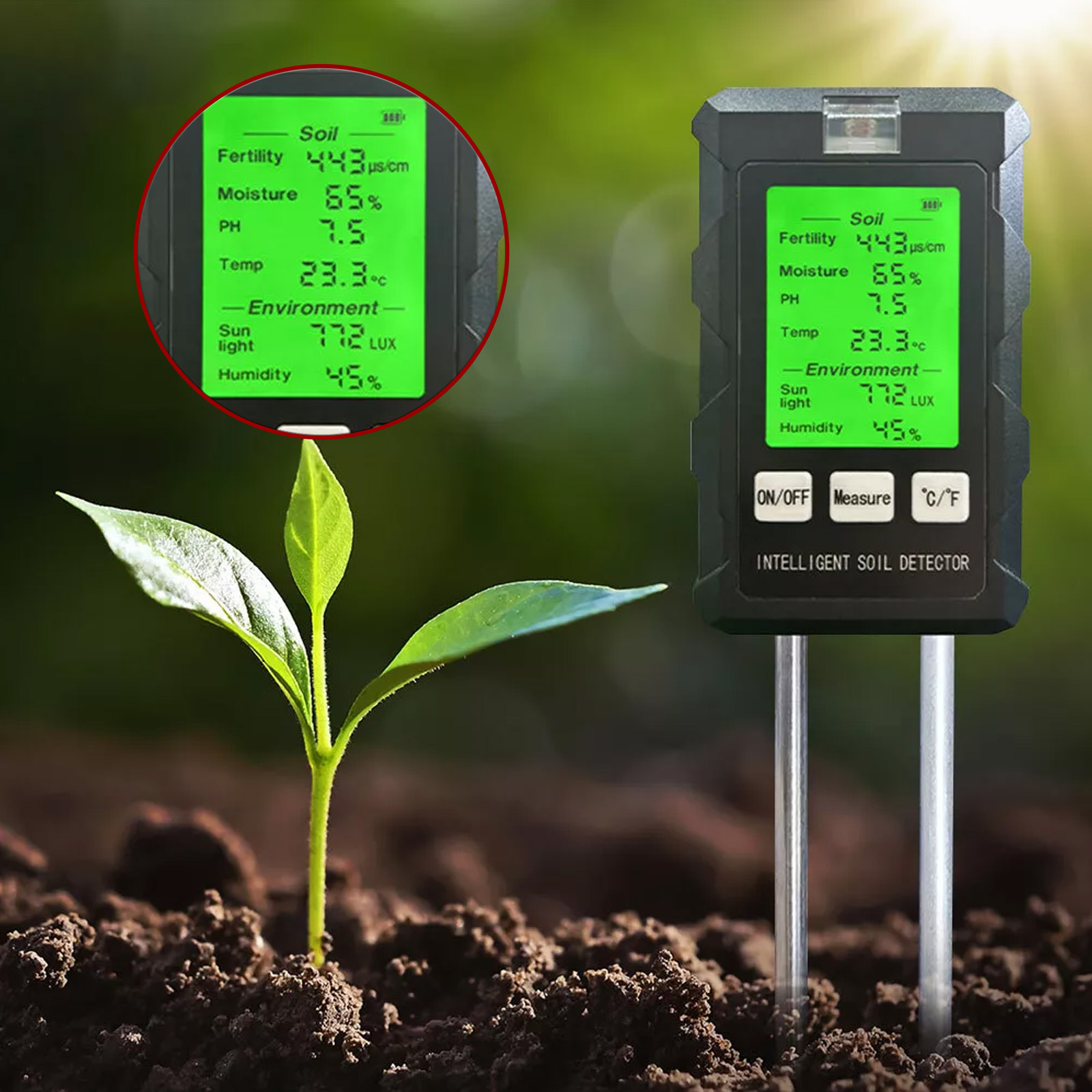 Soil Test Digital - 【2026 New】High Accuracy 6 In 1