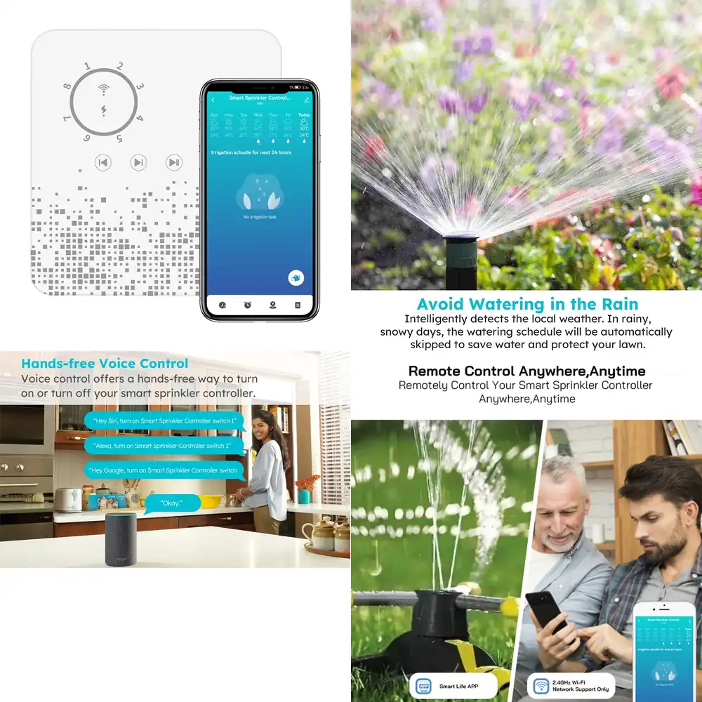 Smart Garden Zone - Qwinn 2026-Rehent Smart APP 8 Zone
