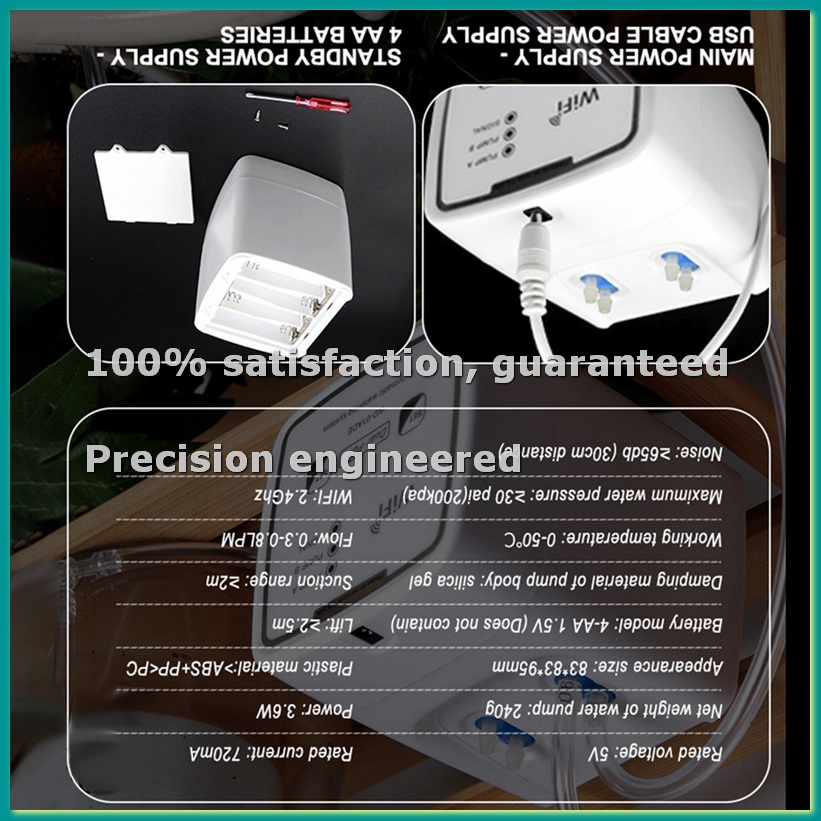 Smart Garden Devices - WIFI Smart Watering Device Double Pump