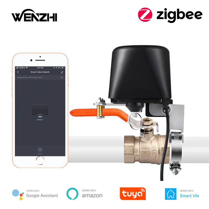 Smart Garden Timer - ZigBee Water/Gas Valve Remote Control System