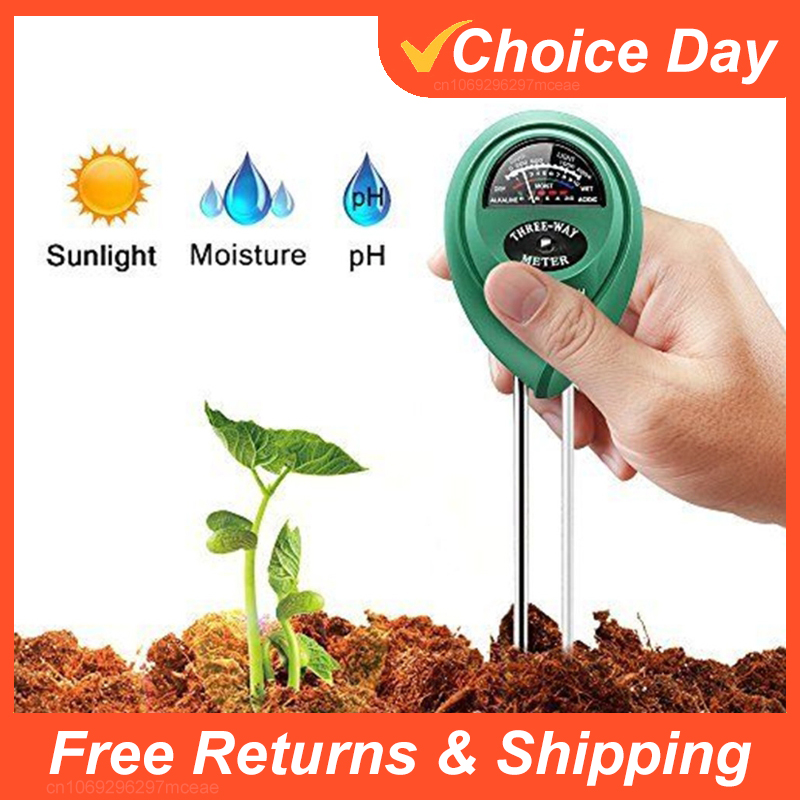 Soil Test Digital - 3 in 1 Soil PH Meter