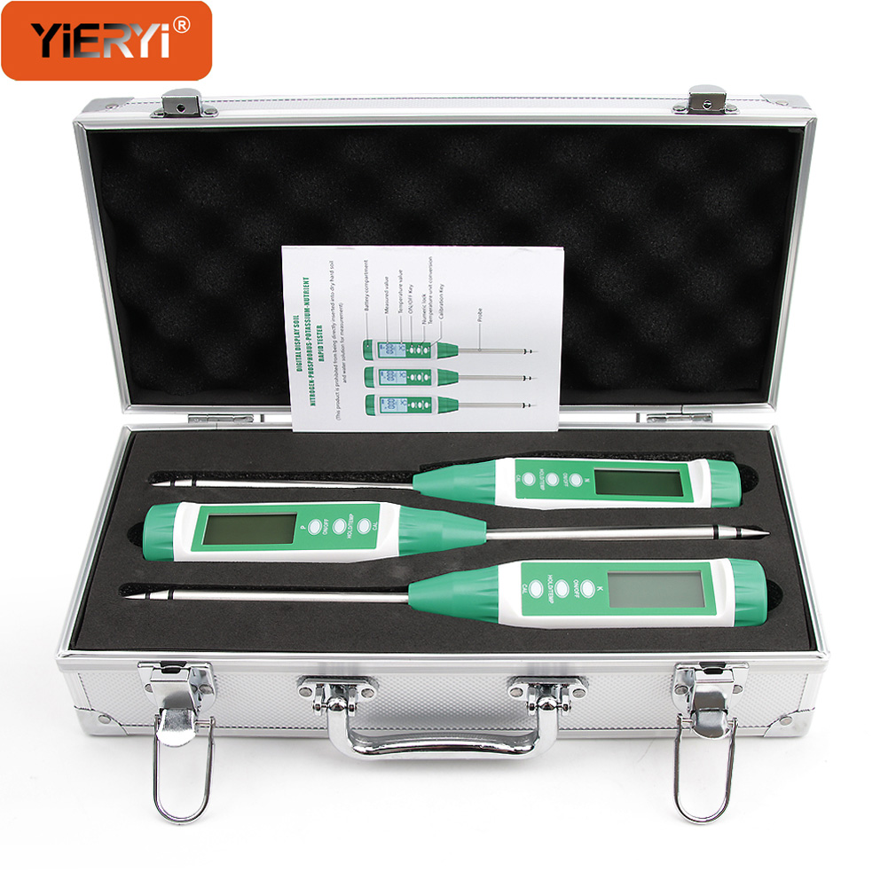 Soil Test Digital - Yieryi Soil Test Kit NPK Meter
