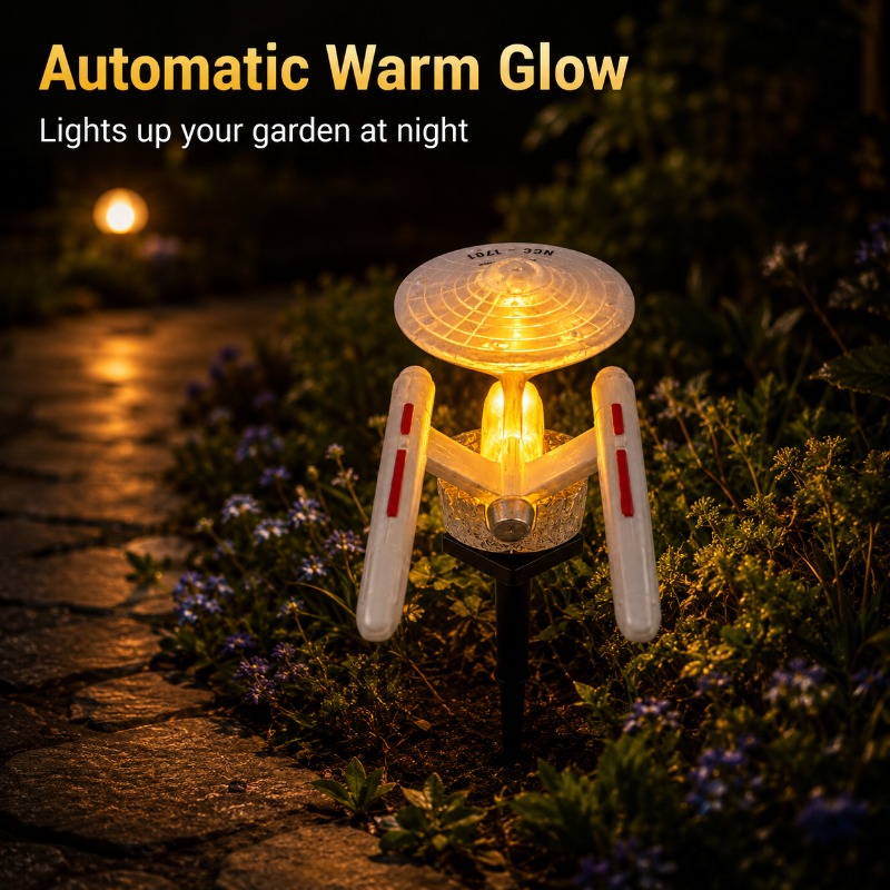 Star Trek USS Enterprise Solar - đánh giá và giá Smart Garden Light Camera
