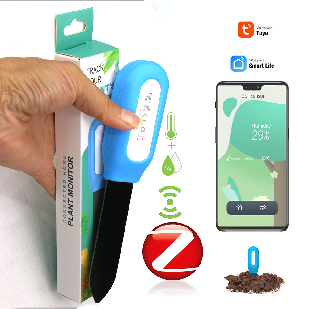 Smart Zigbee Soil Sensor for H - đánh giá và giá Smart Garden Devices