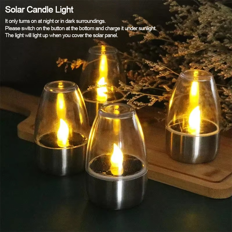 LED Solar Candles Light Flamel - đánh giá và giá Smart Garden Light Camera