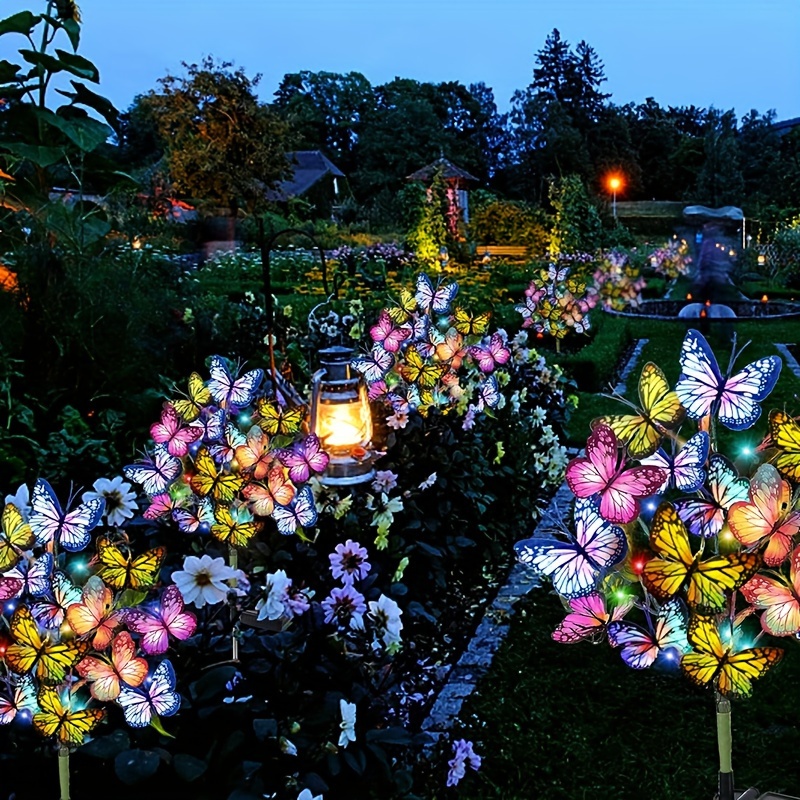 Solar LED Butterfly Garden Lig - đánh giá và giá Smart Garden Light Camera