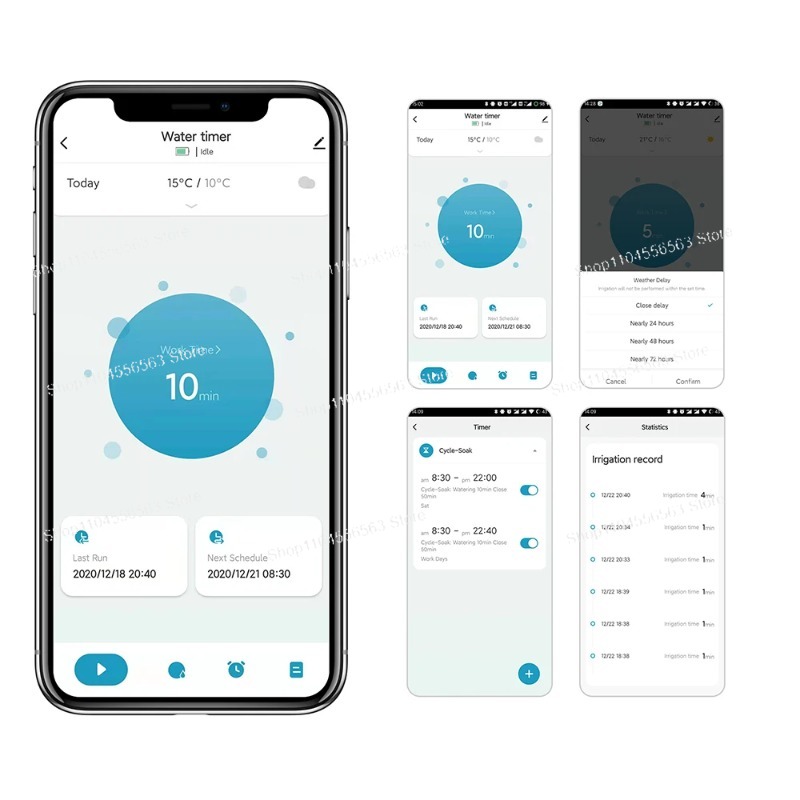 Smart WiFi Garden Watering Tim - đánh giá và giá Smart Garden Timer
