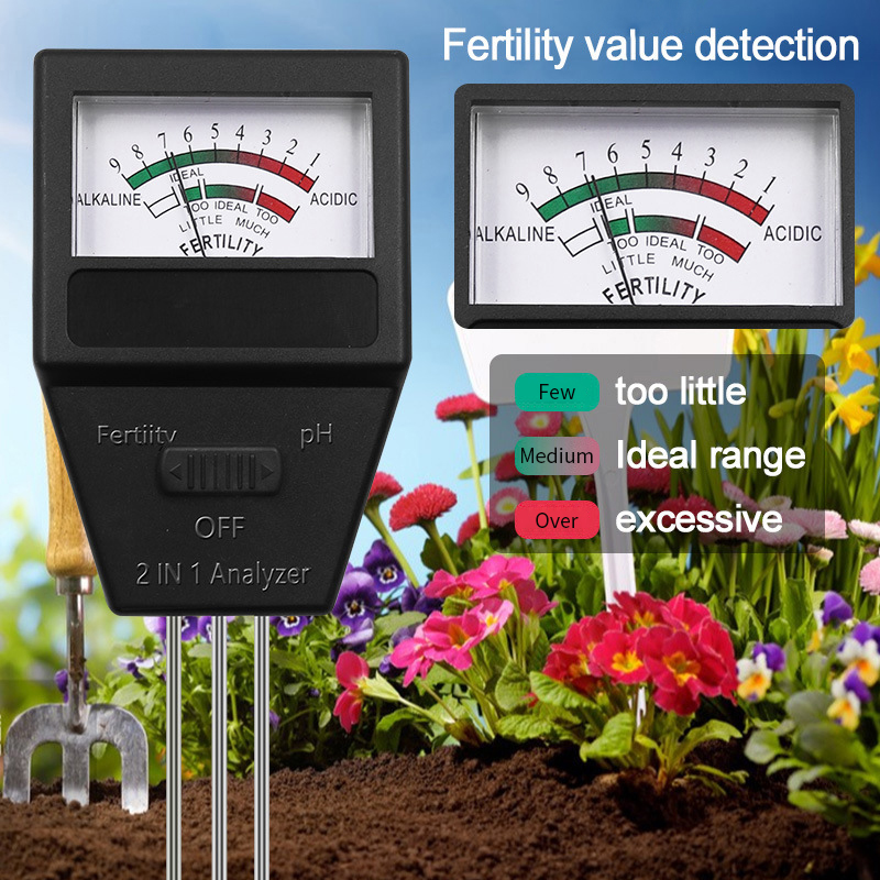 2 in 1 Soil PH Fertility Meter - đánh giá và giá Soil Test Digital