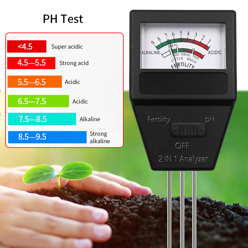 2 in 1 Soil PH Fertility Meter - đánh giá và giá Soil Test Digital