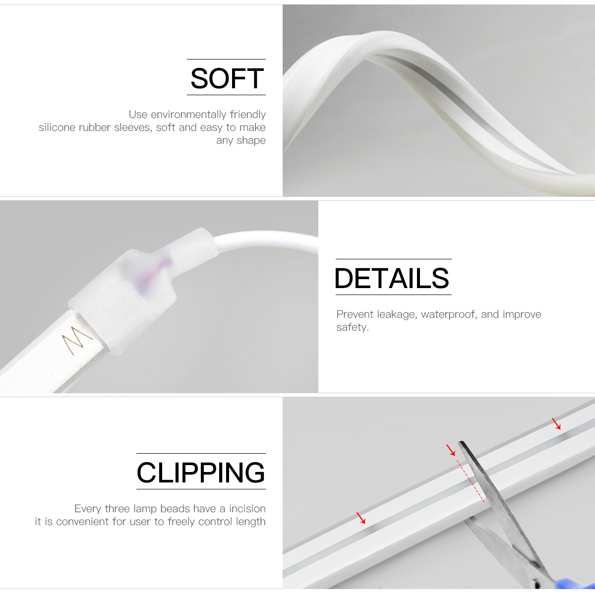 DC 5V USB Neon Light LED Strip - đánh giá và giá Smart Garden Youtube