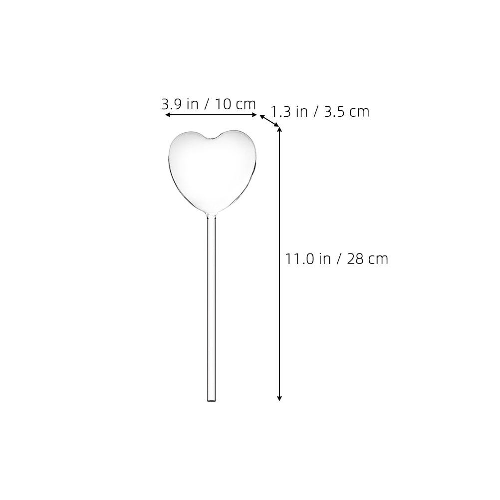 3Pcs Heart Shaped Glass Self W - đánh giá và giá Smart Garden Furniture