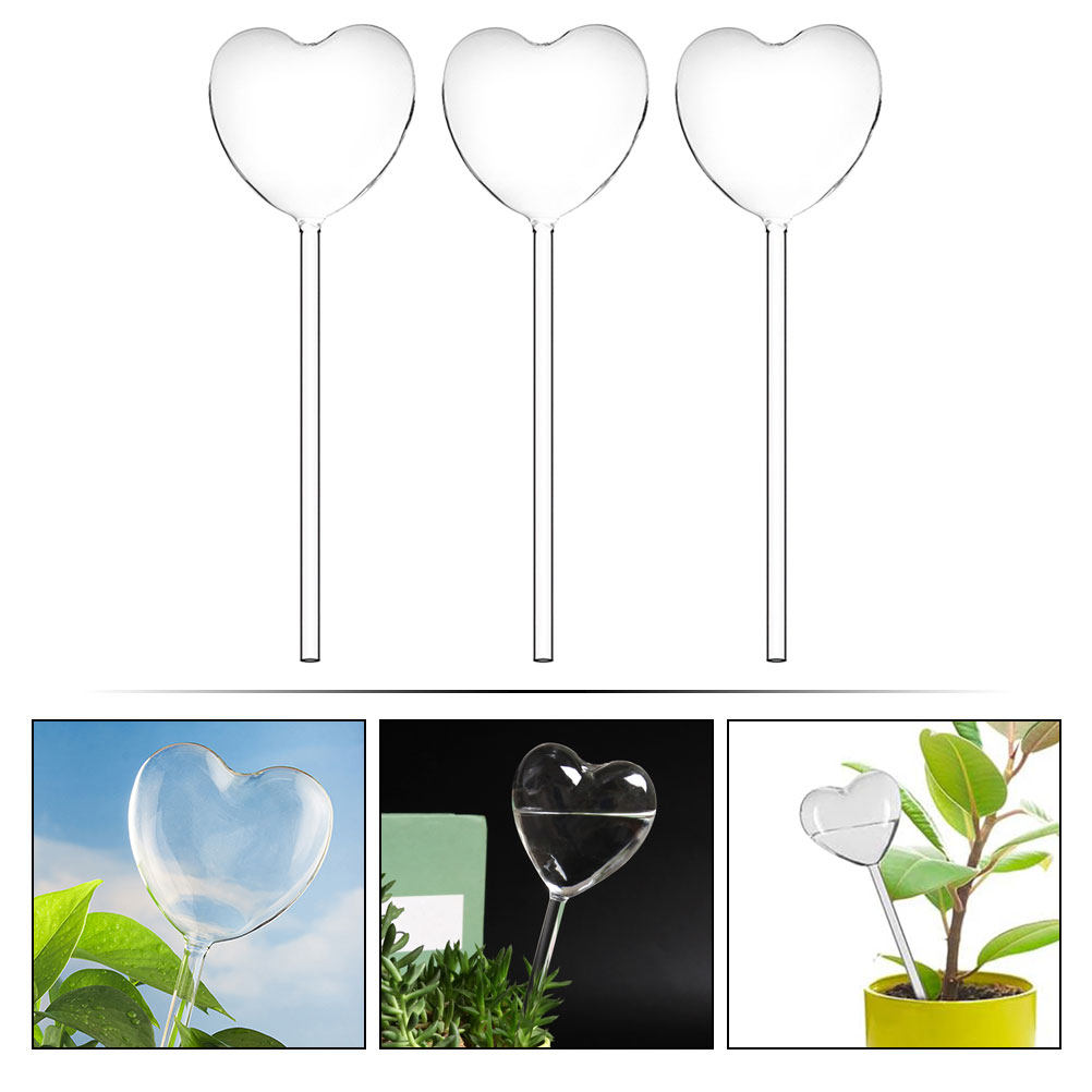3Pcs Heart Shaped Glass Self W - đánh giá và giá Smart Garden Furniture