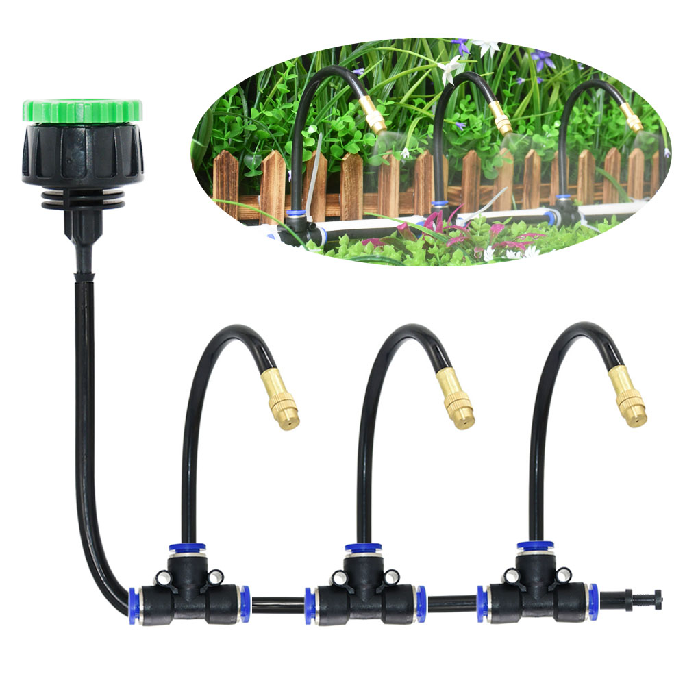Outdoor Misting Cooling System - đánh giá và giá Smart Garden Sprinkler System