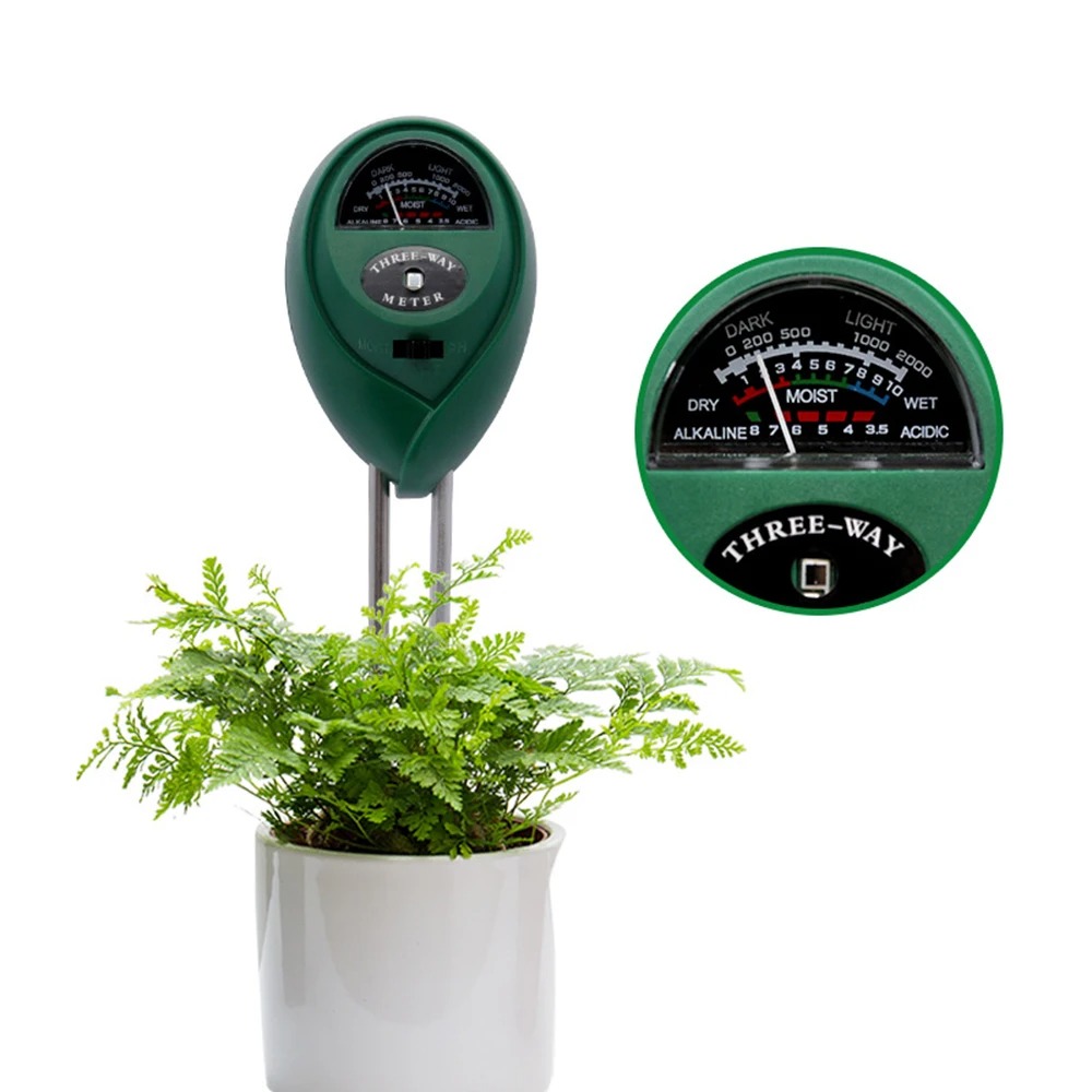 3 in 1 Soil PH Meter Sunlight  - đánh giá và giá Soil Test Digital