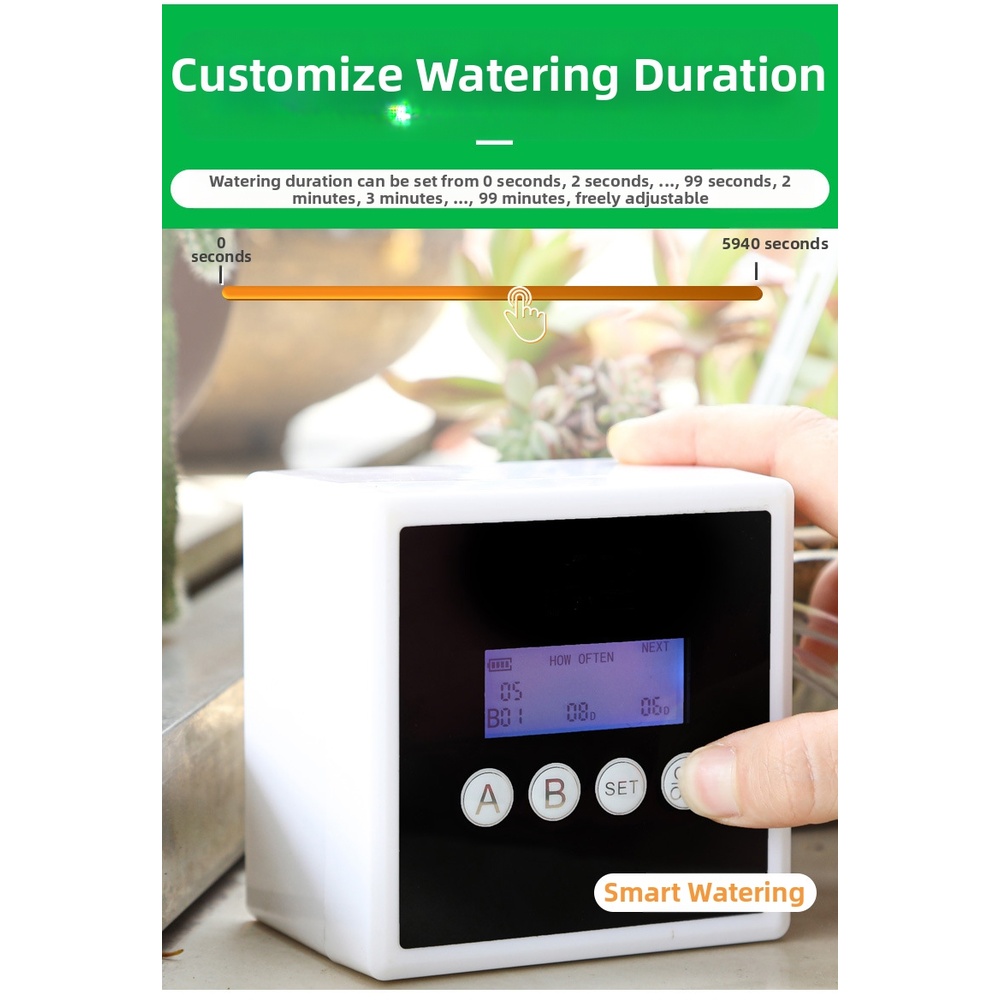 Smart Timer Dual Pump Watering - đánh giá và giá Smart Garden Devices