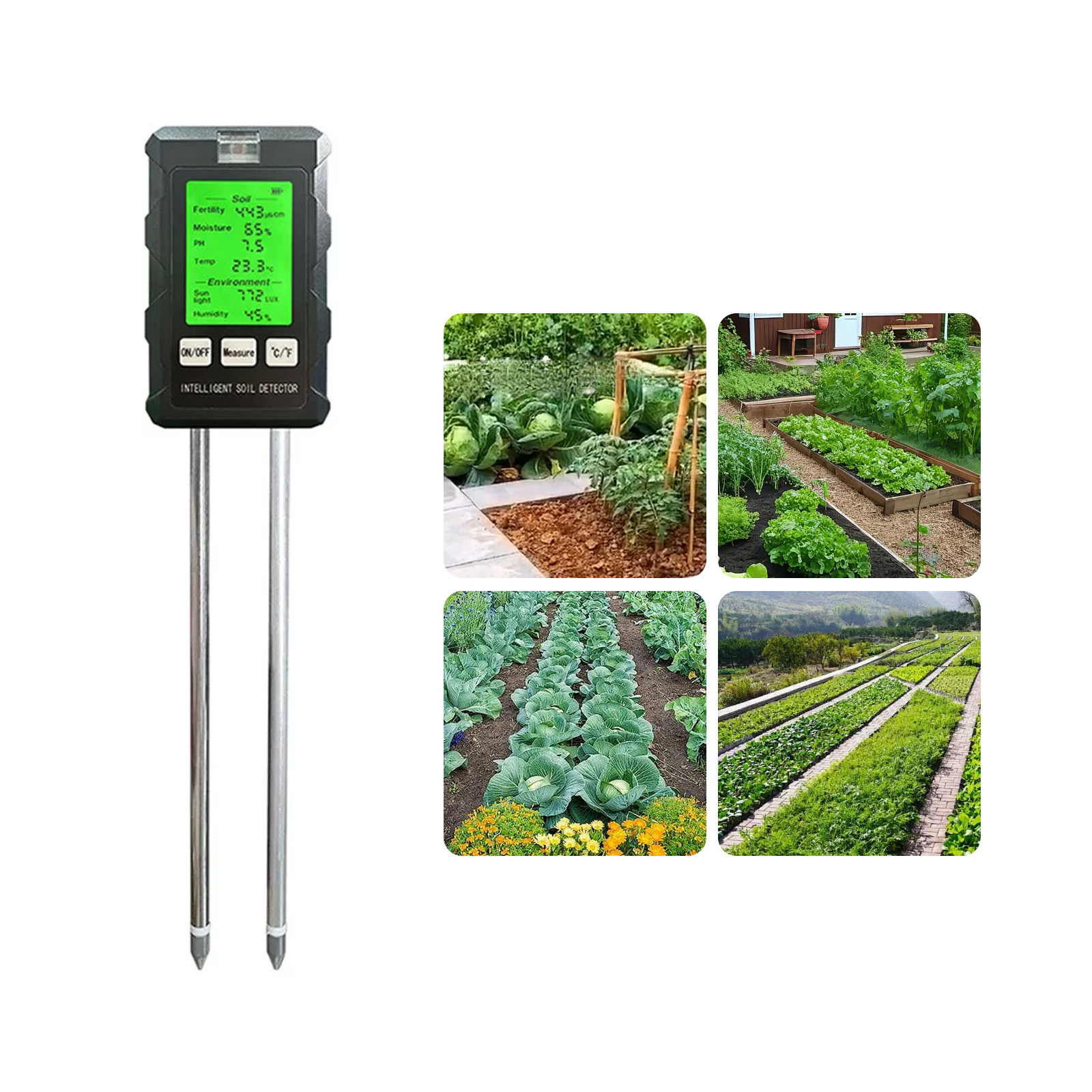 【2026 New】High Accuracy 6 In 1 - đánh giá và giá Soil Test Digital