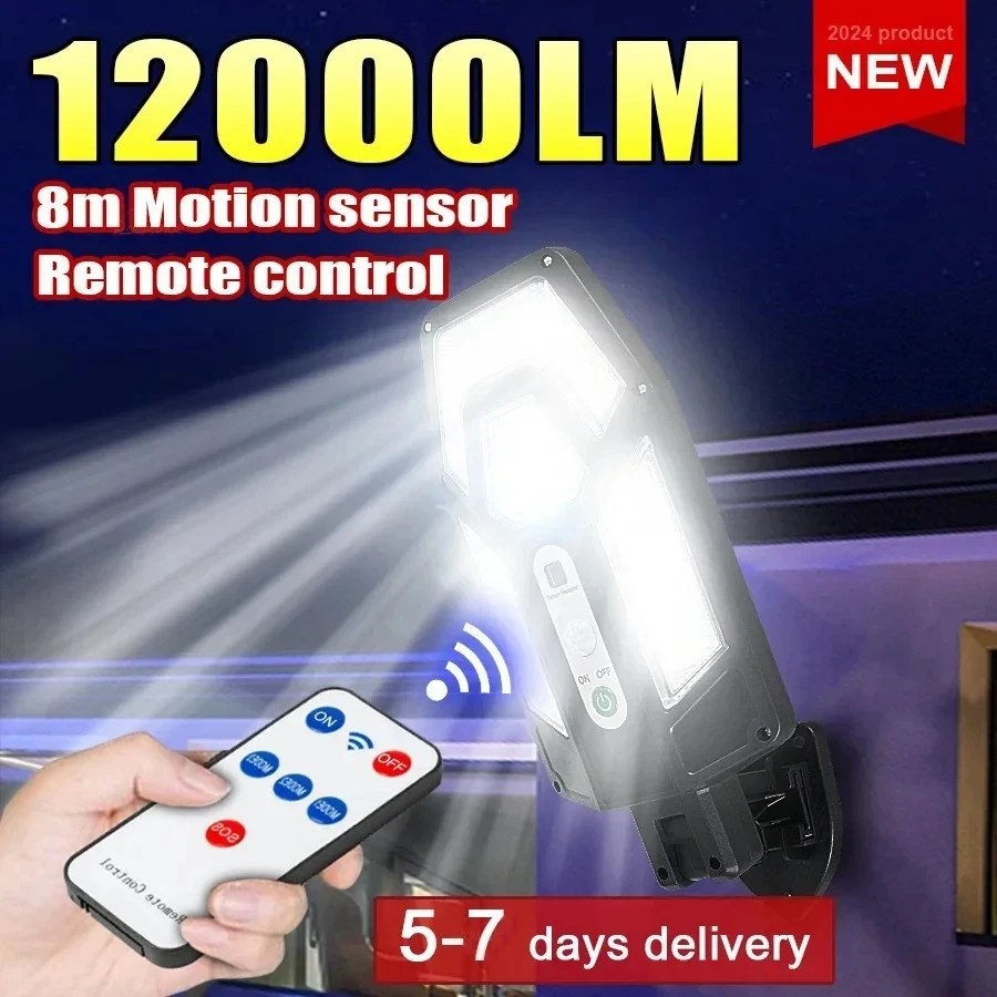 12000LM Powerful Solar Wall La - đánh giá và giá Smart Garden Light Camera