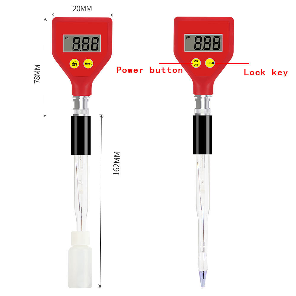 PH-98108 Máy Đo Độ PH Sắc Nét  - đánh giá và giá Soil Test Digital