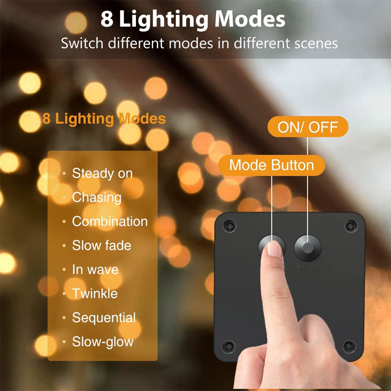 Solar LED String Lights Outdoo - đánh giá và giá Smart Garden Light Camera