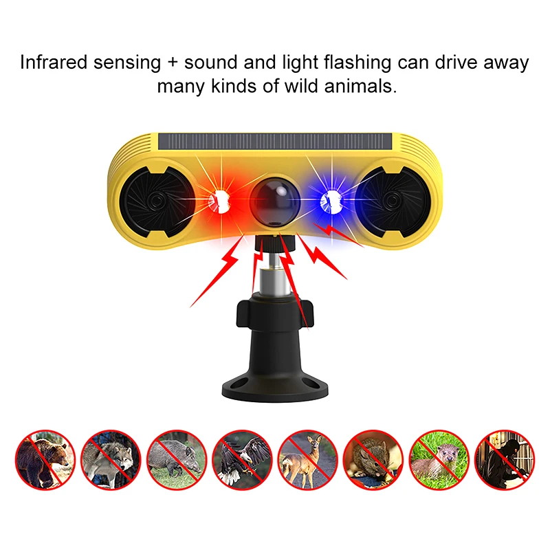 Solar Motion Sensor Alarm LED  - đánh giá và giá Smart Garden Light Camera