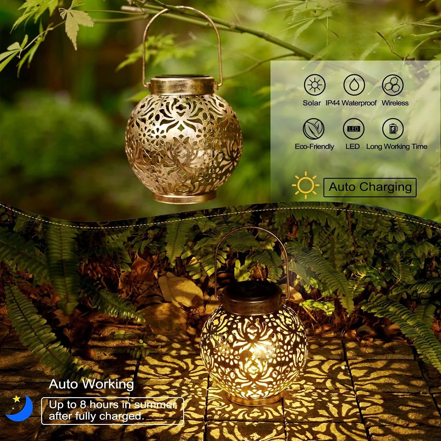 1-6PCS Moroccan Solar Lanterns - đánh giá và giá Smart Garden Light Camera