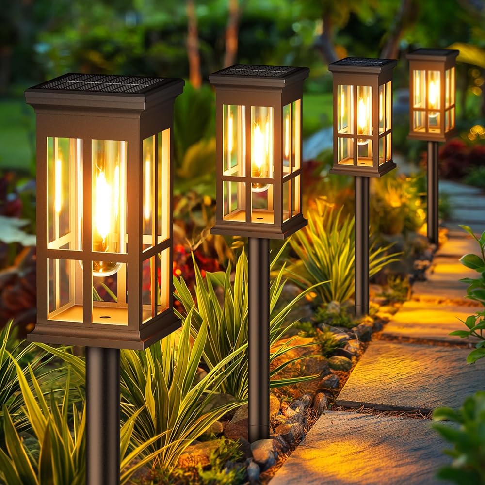 Solar Pathway Light Outdoor So - đánh giá và giá Smart Garden Light Camera