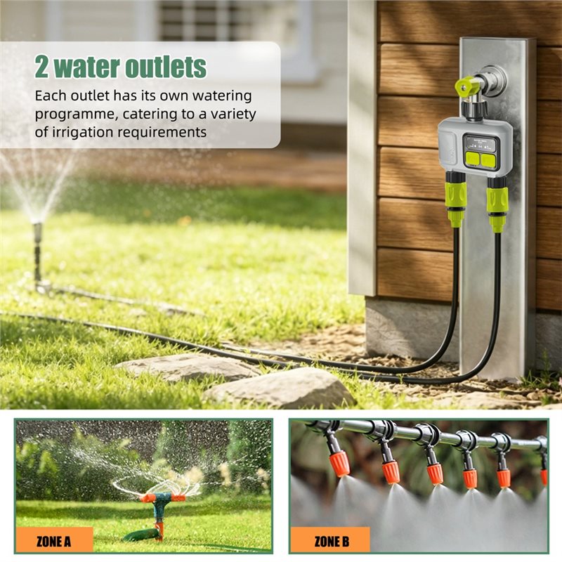 WORTHOWN-Wifi Smart Water Time - đánh giá và giá Smart Garden Zone