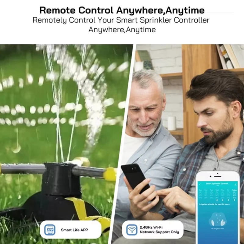 Tuya WiFi Smart Sprinkler Cont - đánh giá và giá Smart Garden Devices