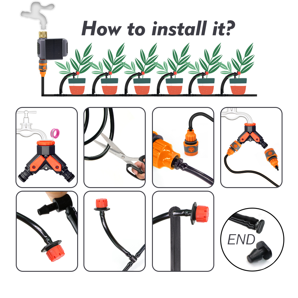 Smart App Remote Drip Irrigati - đánh giá và giá Smart Garden Timer