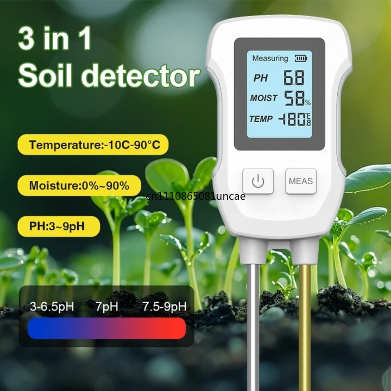 Digital 3 In 1 Soil Tester PH  - đánh giá và giá Soil Test Digital
