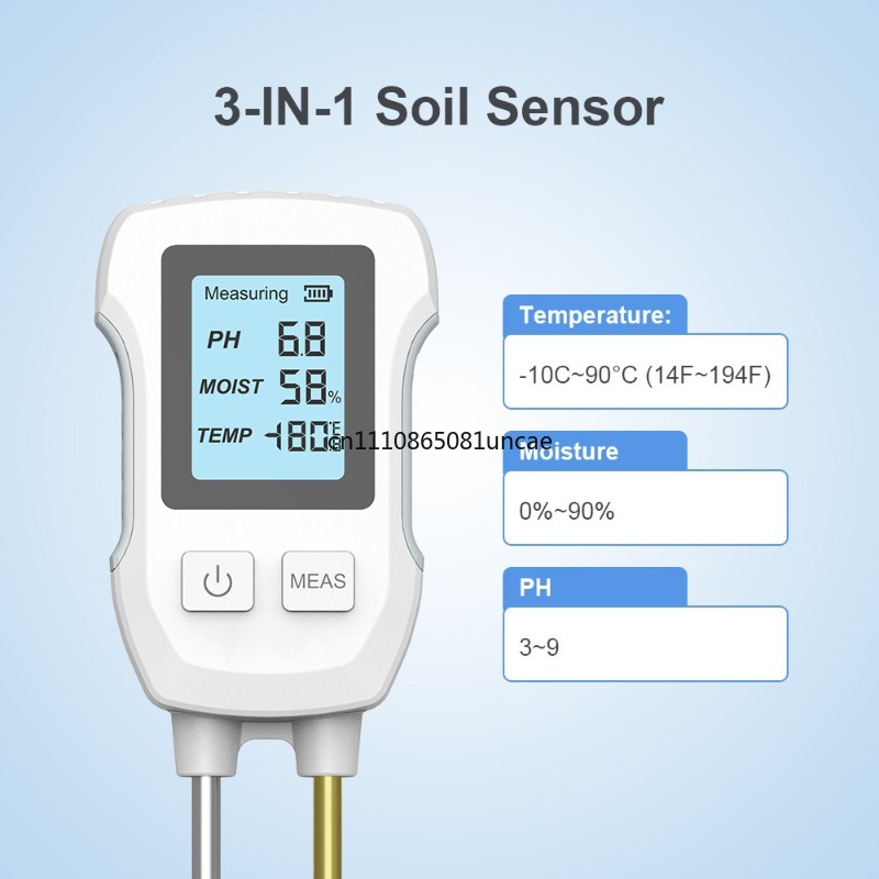 Digital 3 In 1 Soil Tester PH  - đánh giá và giá Soil Test Digital