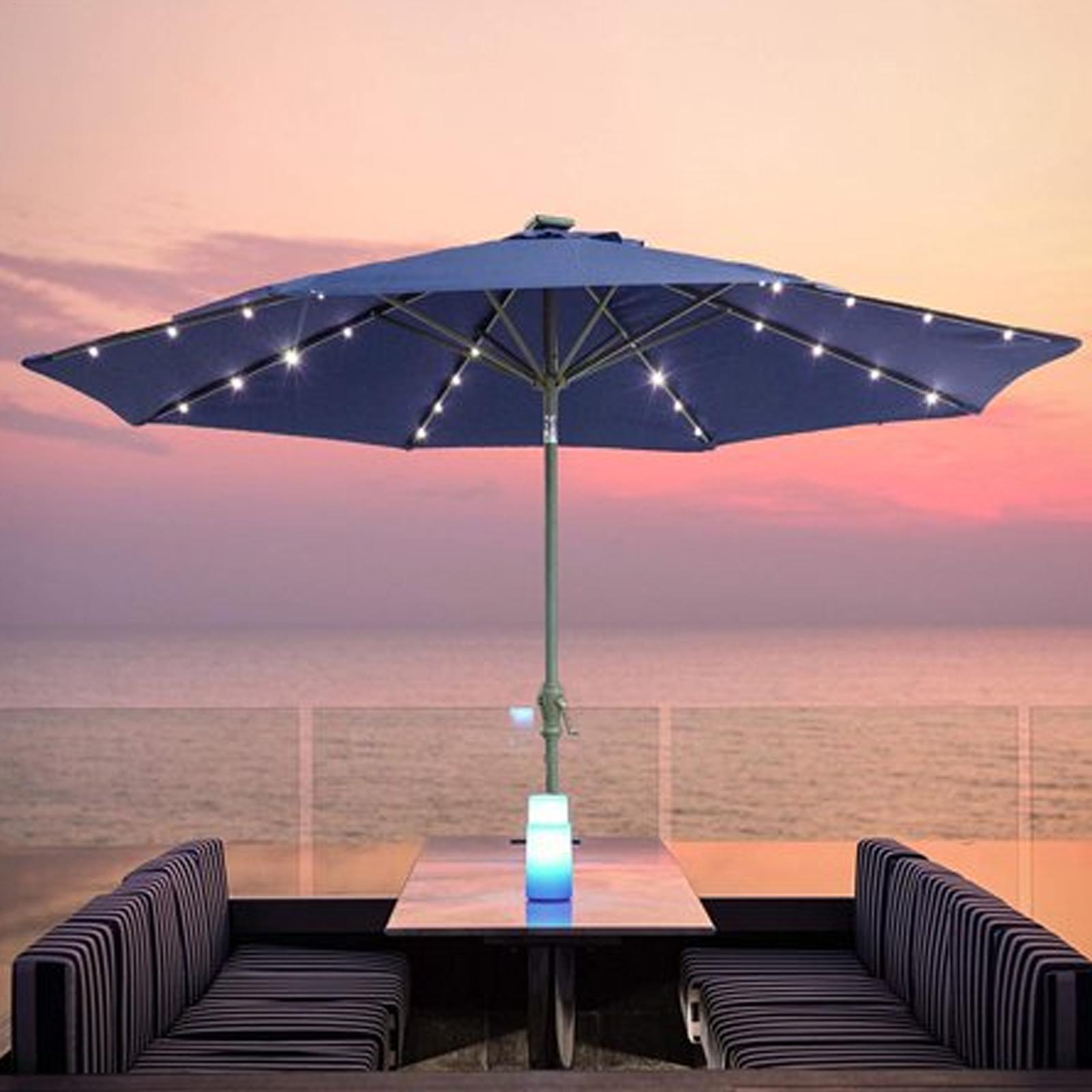 Solar Umbrella String Light 10 - đánh giá và giá Smart Garden Light Camera