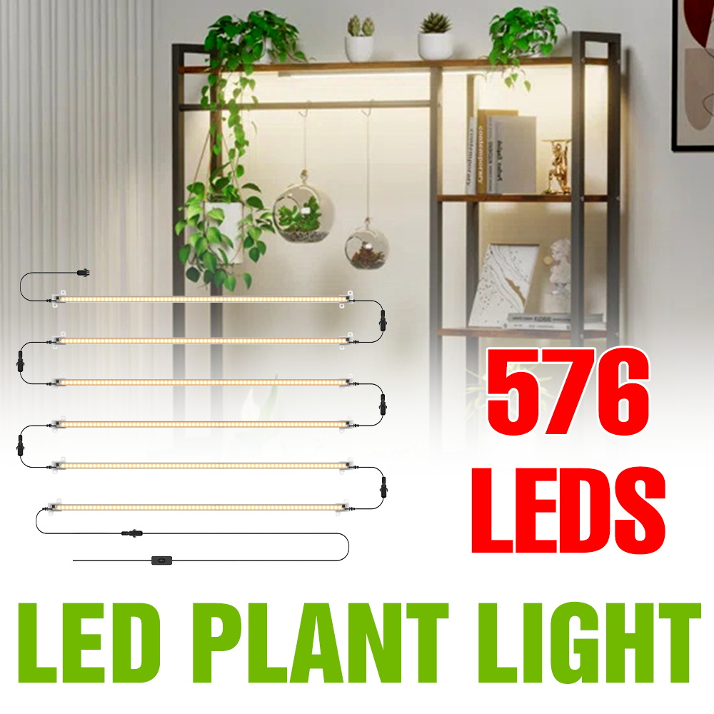 12 Head LED Grow Light Strip F - đánh giá và giá Led Plant Light Strip