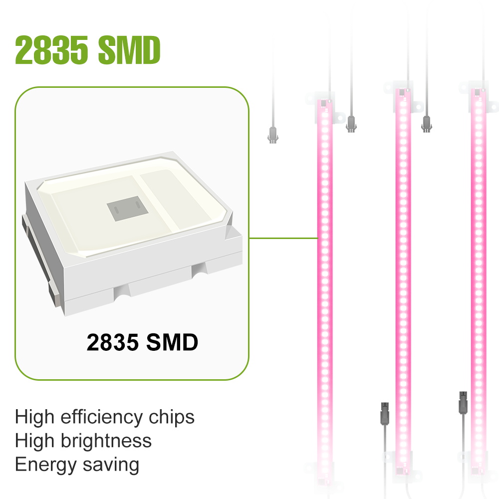 12 Head LED Grow Light Strip F - đánh giá và giá Led Plant Light Strip