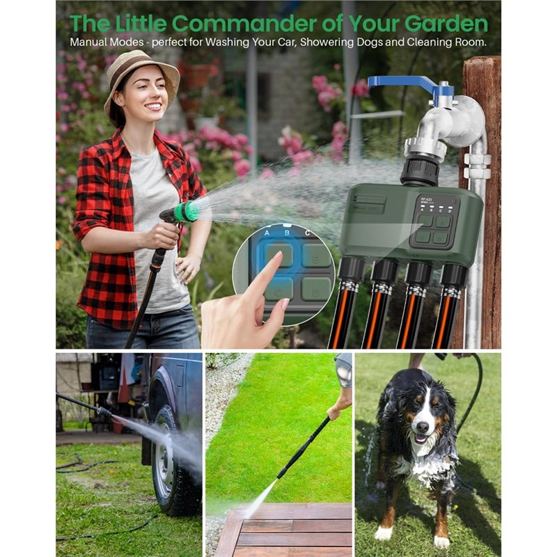 A97I-Wifi Water Timer For Gard - đánh giá và giá Smart Garden Zone