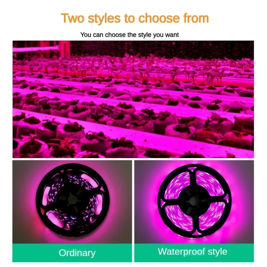 USB Touch Switch Dimmable 5V L - đánh giá và giá Led Plant Light Strip