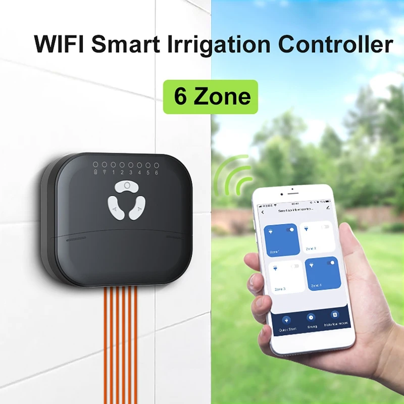 6 Zone Smart Irrigation Contro - đánh giá và giá Smart Garden Zone