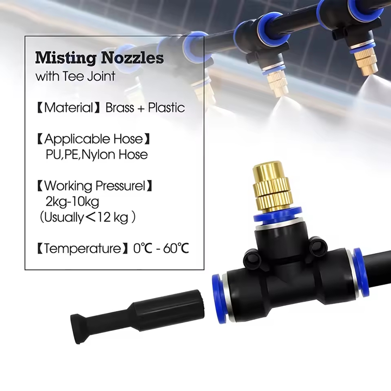 Misting Cooling System Kit   B - đánh giá và giá Smart Garden Sprinkler System