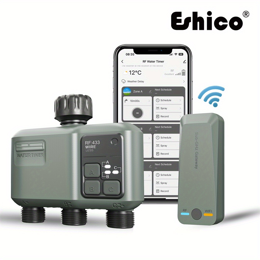 Eshico Smart Sprinkler Timer:  - đánh giá và giá Smart Garden Zone