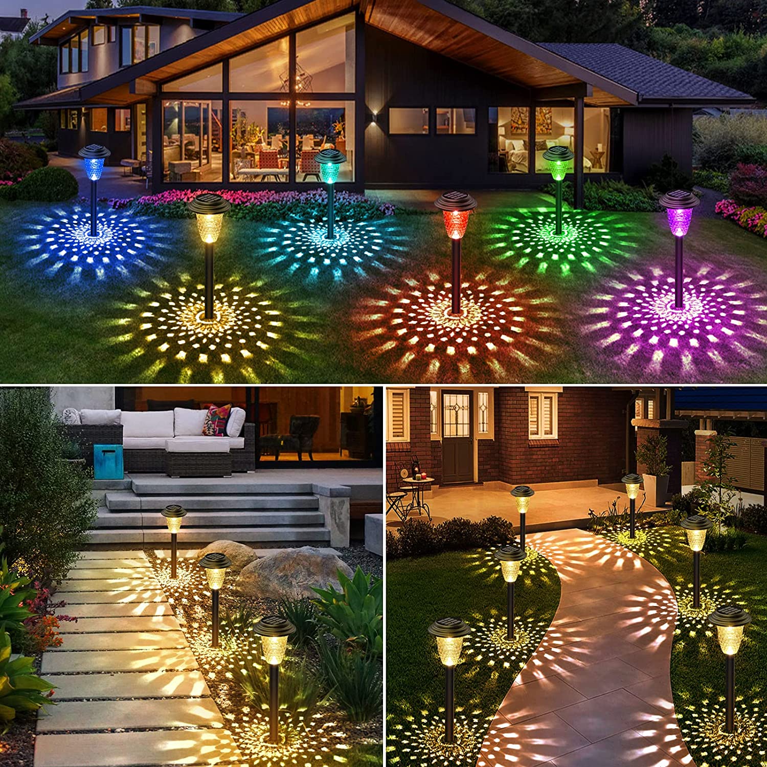 Solar Pathway Lights Outdoor S - đánh giá và giá Smart Garden Light Camera