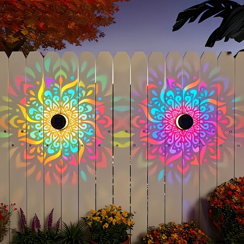 Solar LED Wall Light Mandala P - đánh giá và giá Smart Garden Light Camera