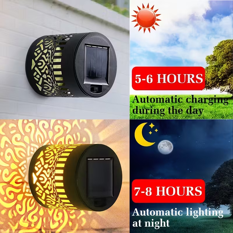 Solar LED Wall Light Mandala P - đánh giá và giá Smart Garden Light Camera