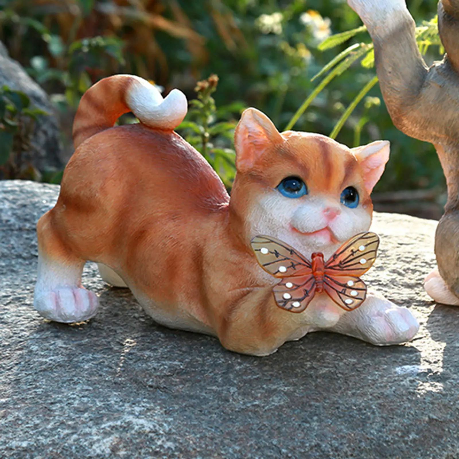 Outdoor Cat Sculpture Figurine - đánh giá và giá Smart Garden Light Camera