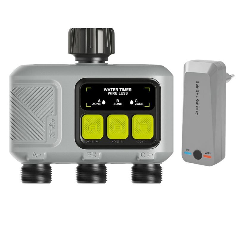 ABMH-Wifi Smart Water Timer 3- - đánh giá và giá Smart Garden Zone