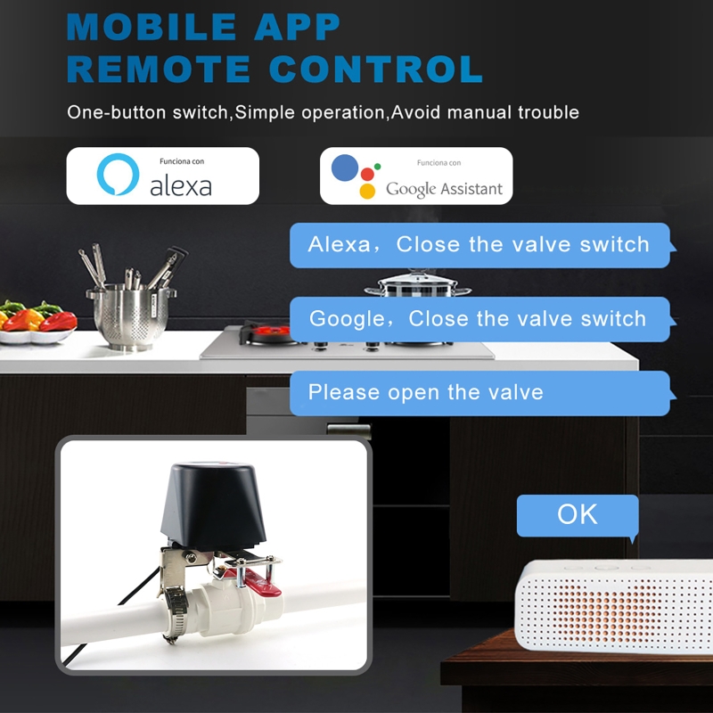 Tuya Smart Gas Valve WIFI Gard - đánh giá và giá Smart Garden Timer