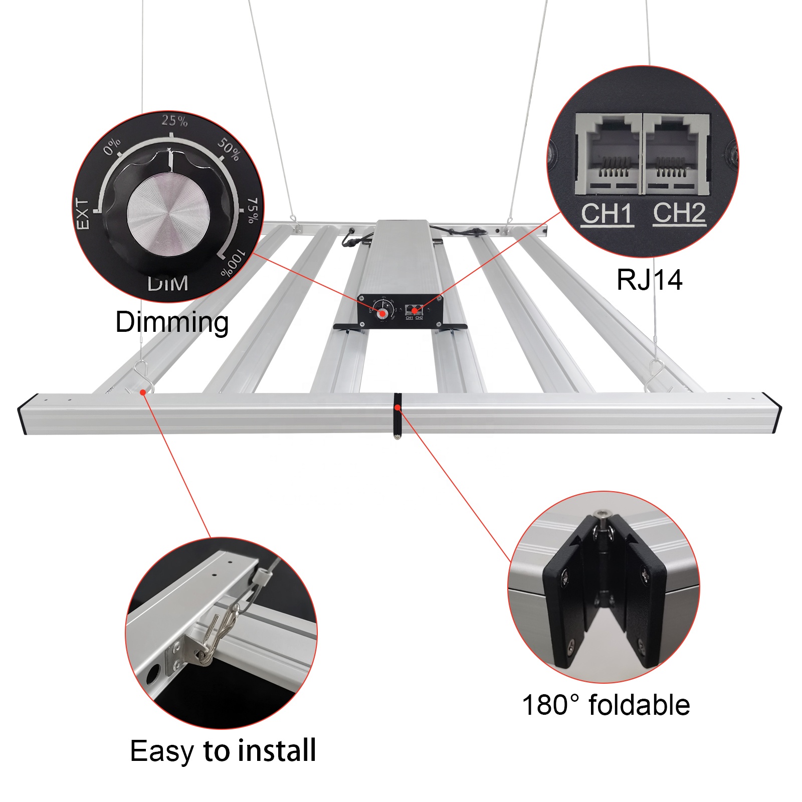 Liweida 100W 300W 600W 900W Fo - đánh giá và giá Led Plant Light Strip